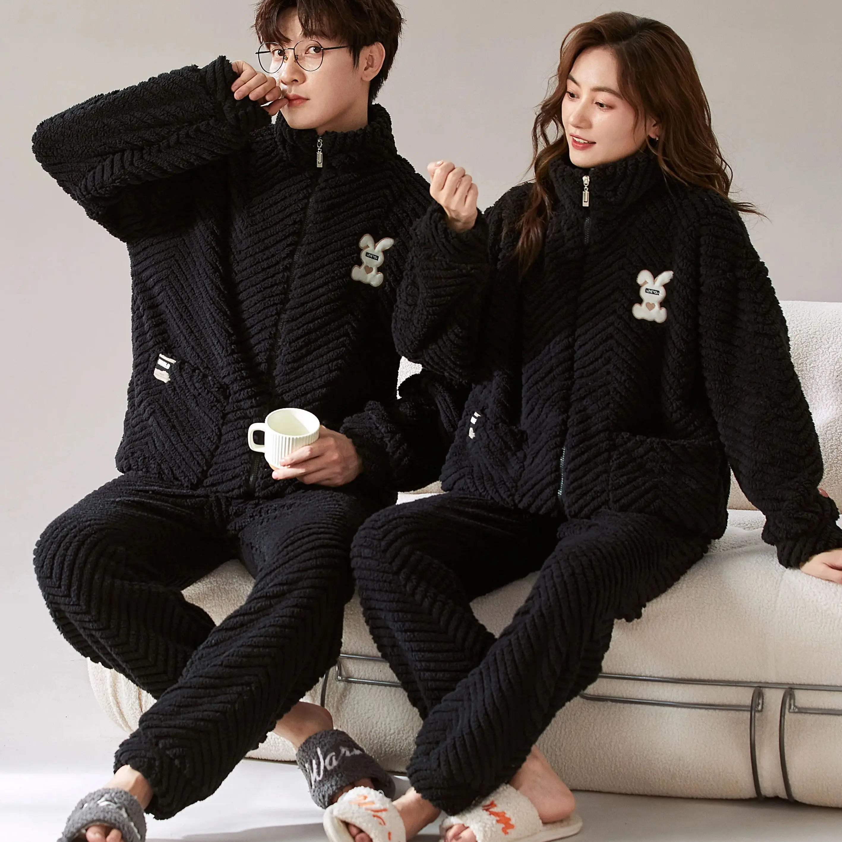Women Winter Sleepwear Set 2 Pieces