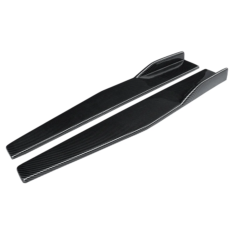 Universal Side Skirt For Audi Series A3 A4 B8 B6 A6 C6 A5 B7 Q5 C5 8P Q7 TT C7 A1 Q3 S3 A7 A8 Car Bumper Diffuser Spoiler Aprons