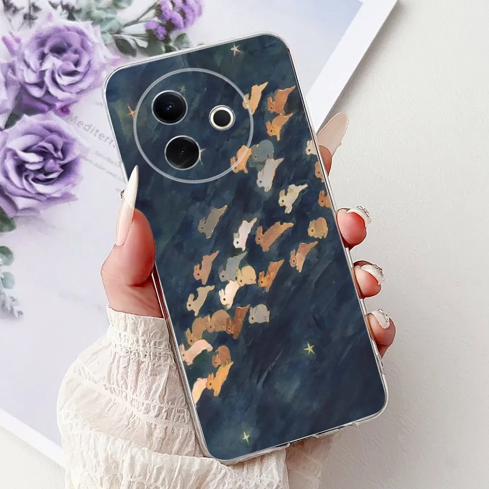 Elegant Butterfly Cat Printed Soft Silicone TPU Phone Case