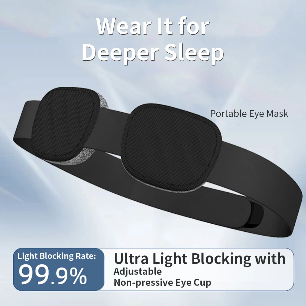 3D Contoured Sleep Mask Breathable Eye Cover For Rest Travel  Cover Shade Blindfold Eyepatch Sleep Eye Mask Slaapmasker