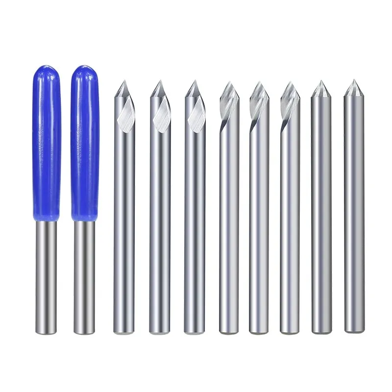 XCANEngravingBit3.175mmShankEndMillingCutter20/30/45/60DegreesTip0.10.20.30.4mmCarbide3DMillingBit-AliExpress1420
