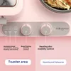 Home breakfast maker, multi-function 3-in-1 small toaster toaster 5