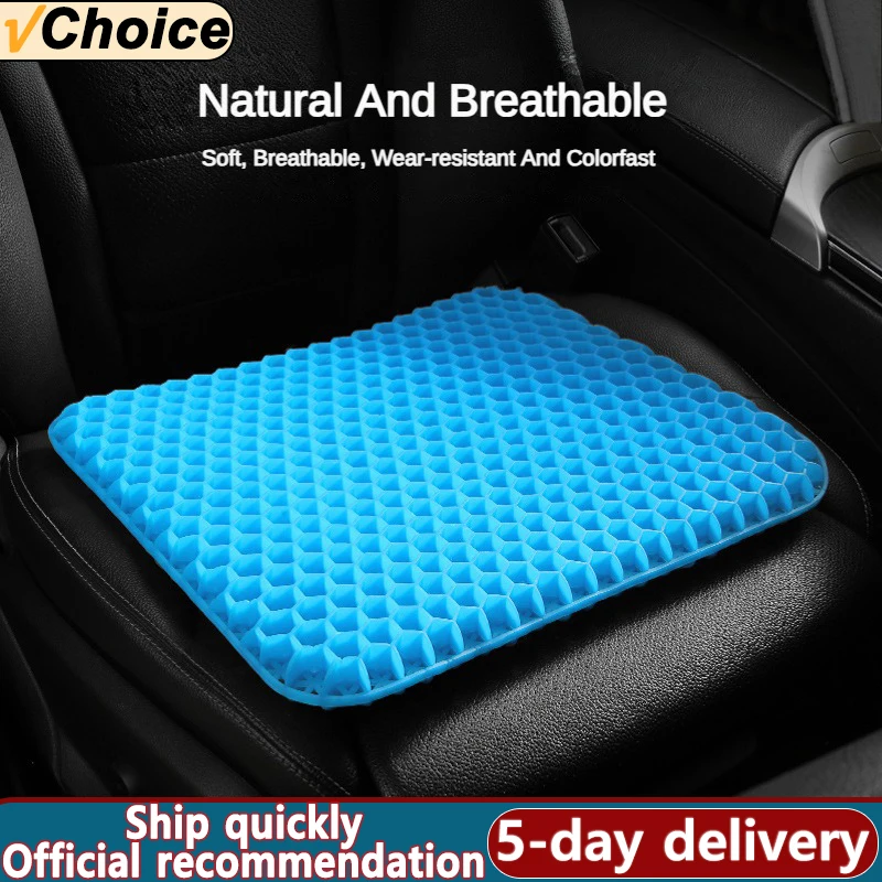 Coussin de siège de glace rempli d'eau Coussin de chaise Cool DIY Tapis de refroidissement pour chien en gel de cristaux de glace pour bureau, voiture, maison, voyage, adulte, animal de compagnie