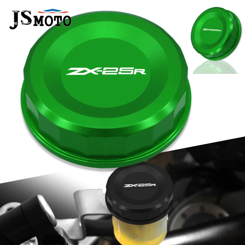 

ZX-25R NEW Motorcycle CNC Rear Brake Cylinder Fluid Reservoir Cover Tank Protection Cap For ZX25R zx-25r 2020 2021 2022 2023