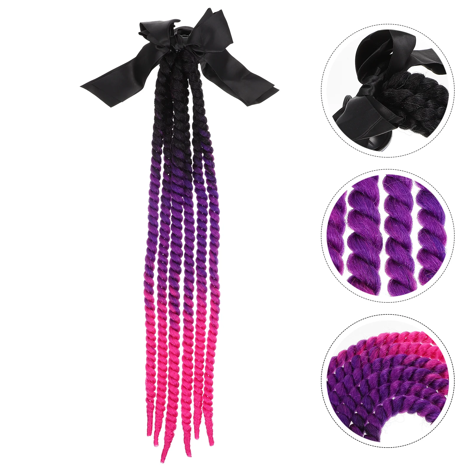 

Ponytail Motorbike Decor Accessory Braid Fashion Ornament Dreadlocks