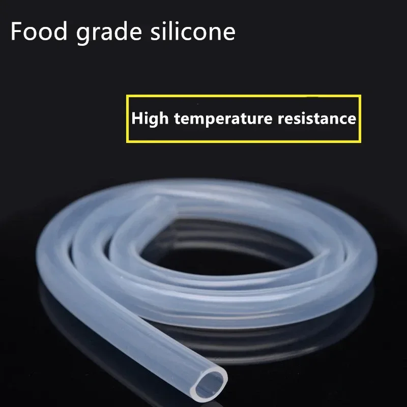 Silicone Tube Food Grade Transparent 1M 3M 5M Rubber Hose 4 5 6 8 10 12mm Out Diameter Flexible Milk Hose Beer Pipe Silica Gel silicone tube rubber tubing rubber tube rubber hose