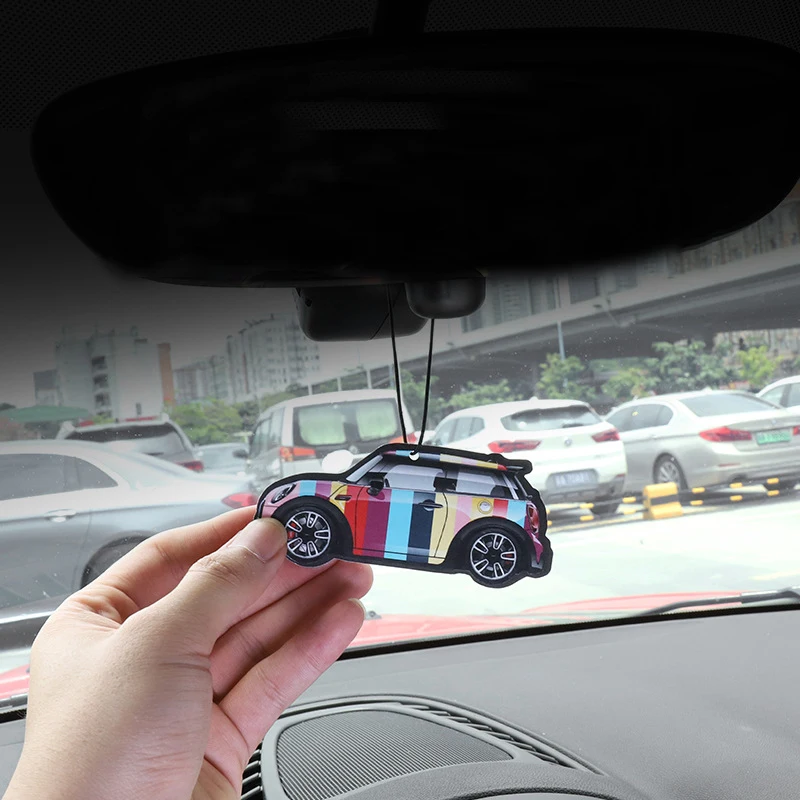 Car Decoration Accessories 1X Vehicle Modeling Car Interior Decor Scented Pendant for MINI Coopers ONE S JCW F52-F56 F60 R55-R56 R60 Countryman car decoration accessories car pendant car figurine ornament