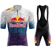Men's Mtb Cycling Pants Equipment Man 2024 Bib Bikes Red Bull Bike Clothing Jerseys Team Jersey Set Shorts Laser Cut Costume Gel 1