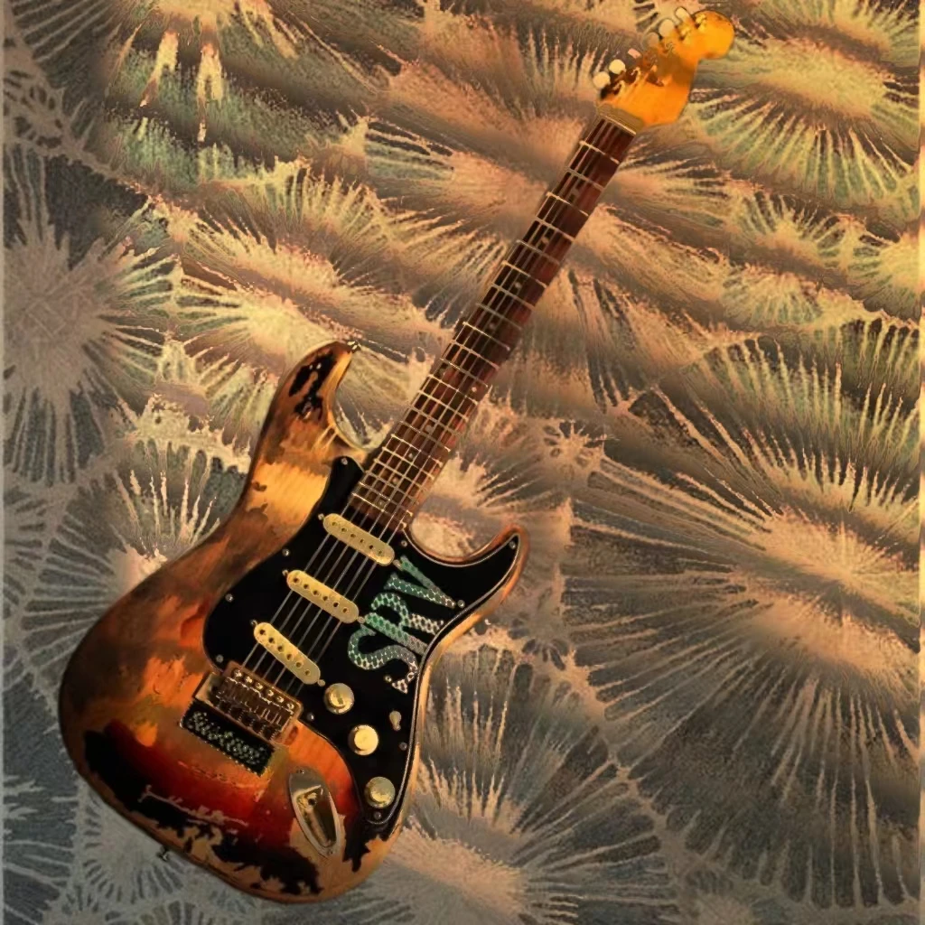 

Customized Limited Edition Heavy-duty Relic Electric Guitar Retro