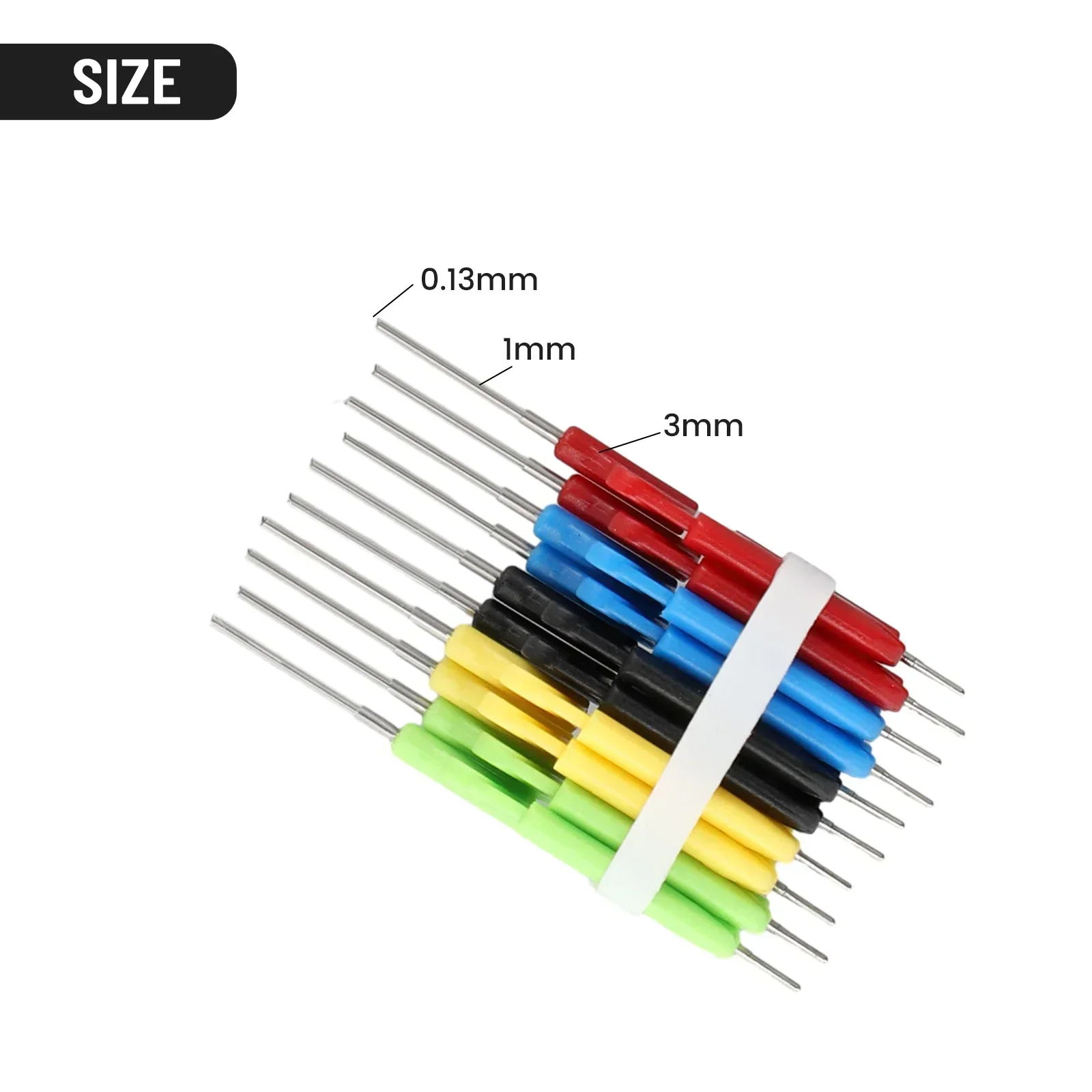 10Pcs SDK08 Test clip 40V gripper IC test hook clips electrical testing