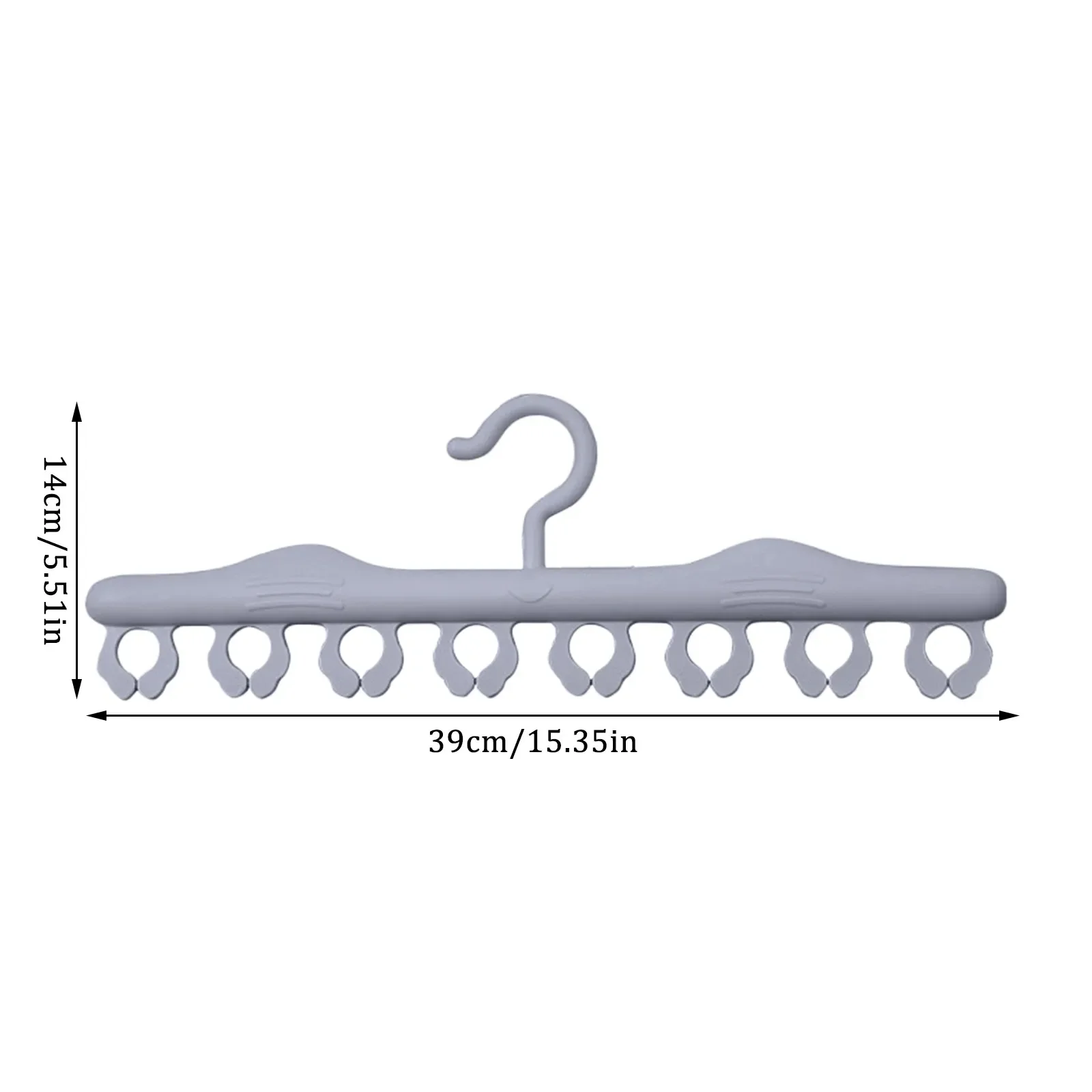 Clothes Hanger Organizer Closet Organizer Space Saving Hanger Multi-port Magic Hanger Plastic Scarf Hangers For Clothes 6