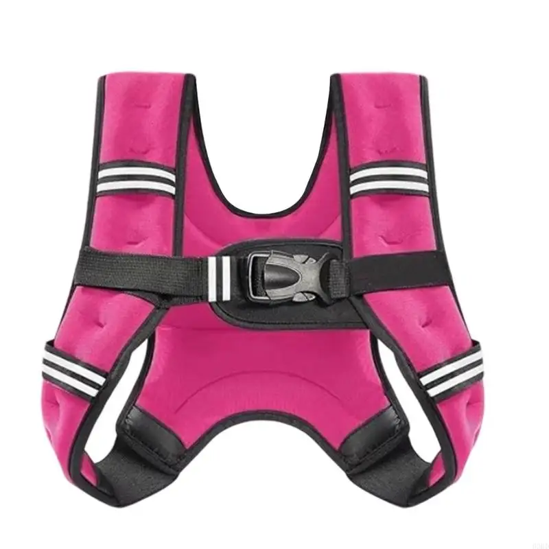 Einstellbare Fitness gewichtete Weste atmungsable Maschen gewichtete Trainingsweste für Fitnesstraining für Haus 69HD – Detail 10