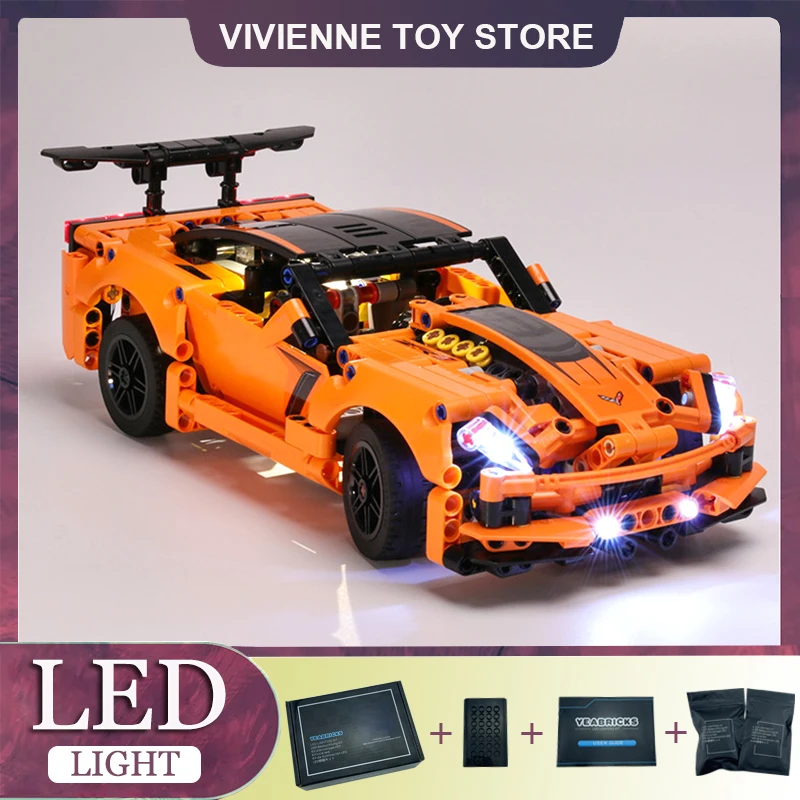 

Детали для конструктора LEGO 42093 ZR1, гоночный автомобиль, без блоков