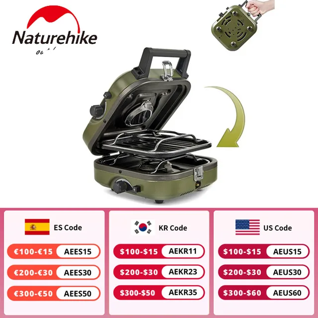 Naturehike Stove Folding Double Fire Gas Stove: A Portable Cooking Marvel