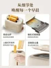 Home toaster. Can heat slicing bread and function as a sandwich breakfast machine. A small automatic oven 6
