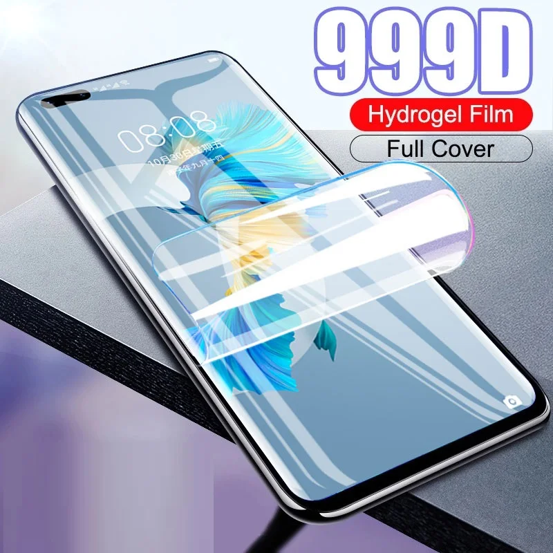 

Гидрогелевая пленка для Huawei P30 P40 Lite P20 P50 P60 Pro, мягкая защитная пленка для Huawei Mate 40 30 20 Lite 50 Pro, Гелевая пленка