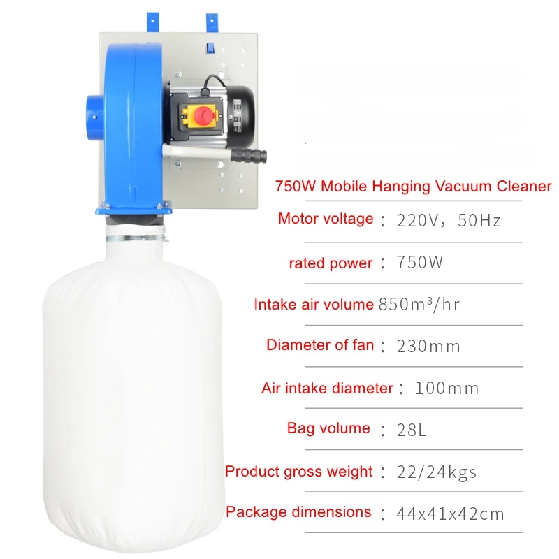 

Woodworking Vacuum Cleaner Dust Collector Dust Collector Portable Mobile Industrial Bag Dust Engraving Machine Purifier