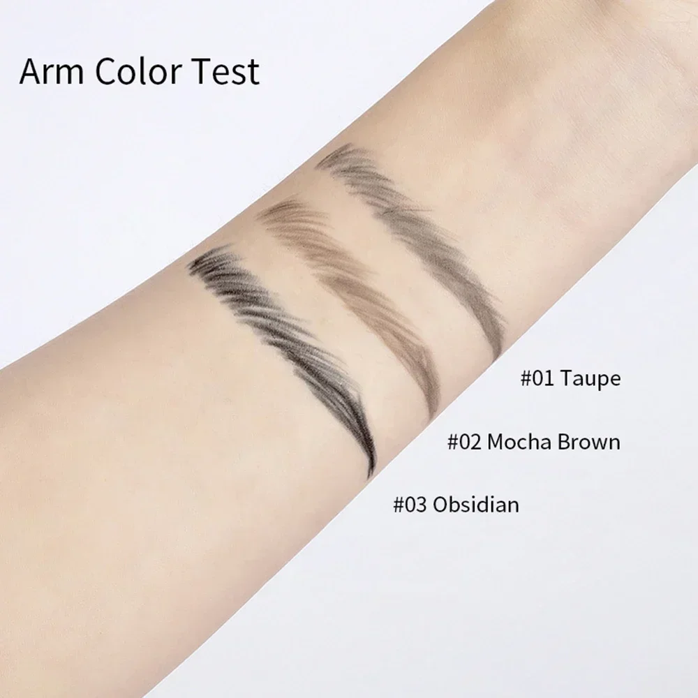 3-color Private Label Eyebrow Pencil Custom Bulk Double Head Automatic Extremely Fine Waterproof Sweat Resistant Makeup Beauty 4