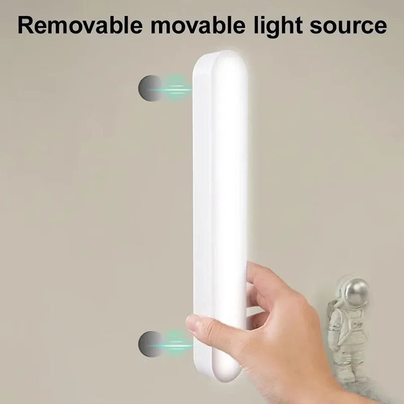 Creative learning desk lamp remote control LED cool lamp rechargeable plug-in dual-use three-color temperature adjustable