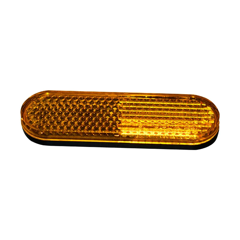 

Scooter Parts Front Plastic Reflective for Xiaomi 1S Pro2 M3 Electric Scooter Multi-angle Reflective Strip Decorative Cover
