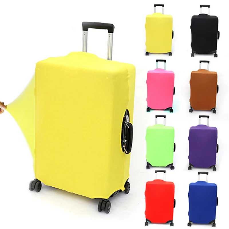 

Travel Luggage Suitcase Protective Cover Trolley Case Travel Luggage Dust Cover Travel Accessories Packing Organizer Multi Color