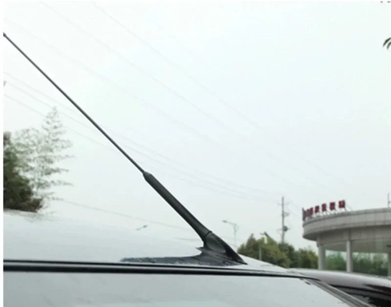 12cm Carbon Fiber Short Radio Antenna for Alfa Romeo 147 156 159 Alfetta Berlina Brera Mito Giulia Milano Car Styling - immagine 6
