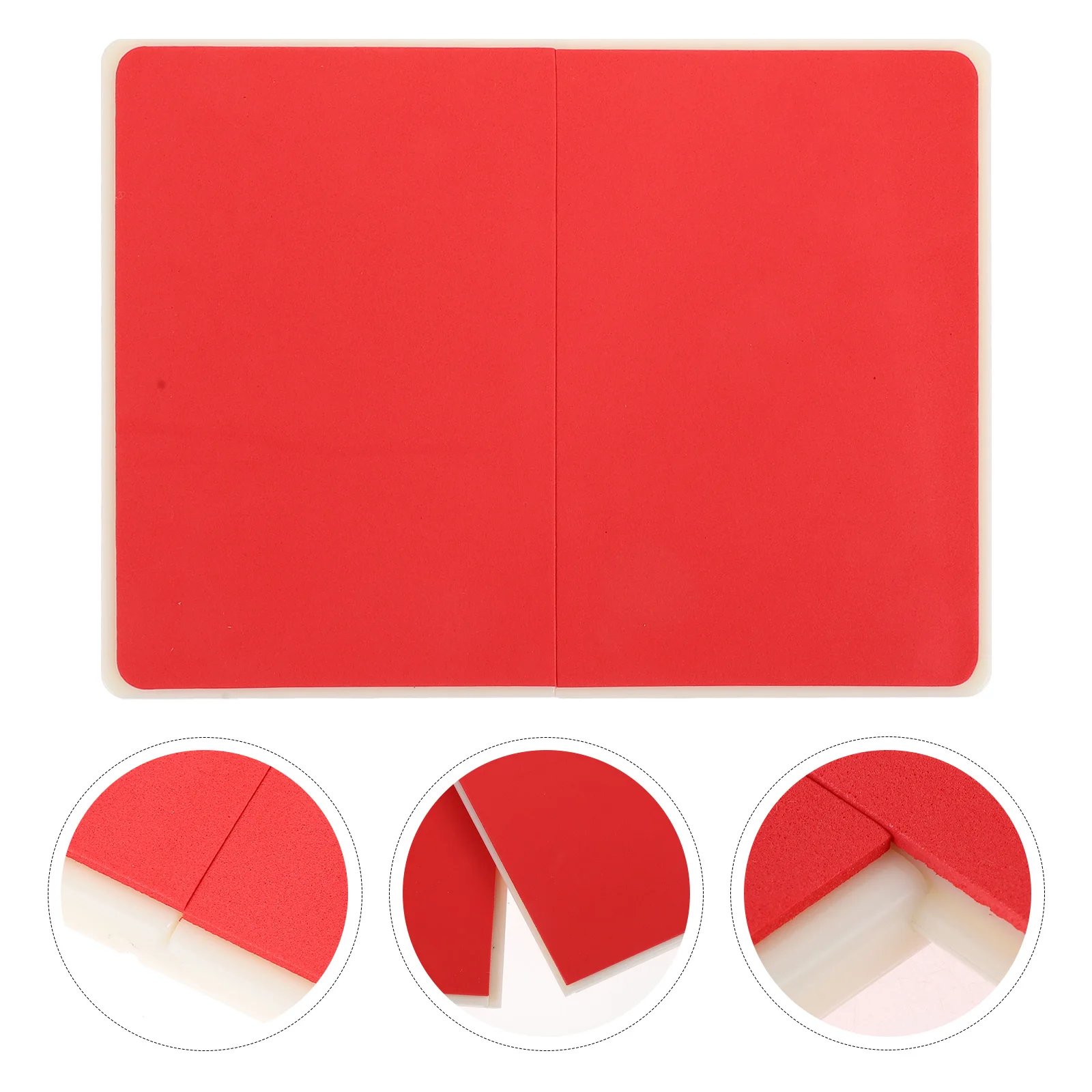 

Taekwondo Performance Board Karate Breaking Board Kick Pad For Taekwondo Karate Practice Red 10mm Thick