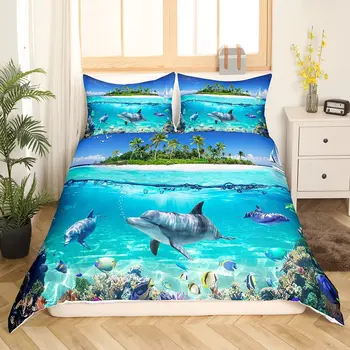 Dolphin Underwater Duvet Set 1