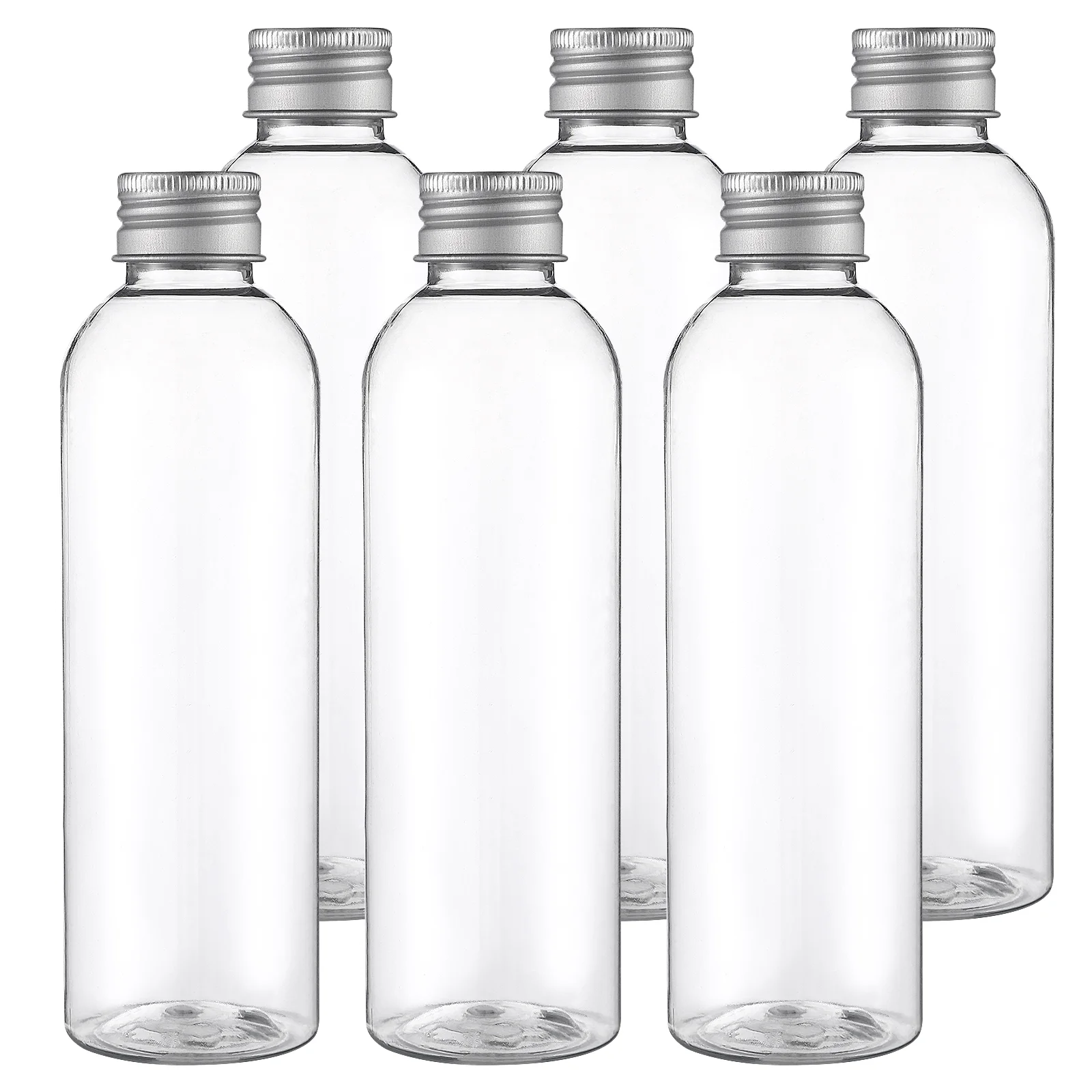

6/8/10pcs 100ml Plastic Bottles Simple Milk Tea Bottles Beverage Bottle PET Food Grade Beverage Bottle With Lid