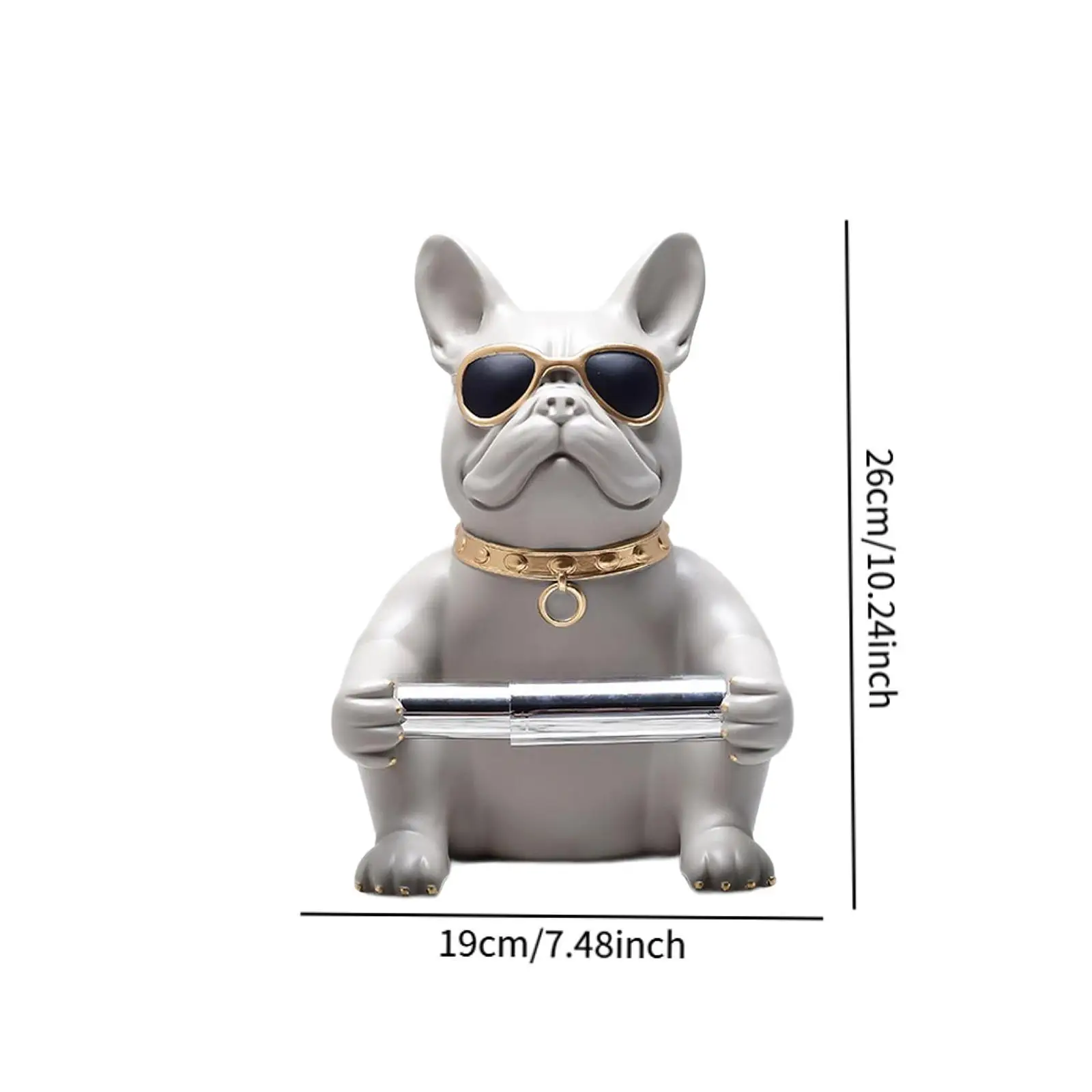 Dog Sculpture European Style Storage Organization Resin Toilet Paper Holder for Home Tabletop Toilet Countertops Restaurant Dog Sculpture European Style Storage Organization Resin Toilet Paper Holder for Home Tabletop Toilet Countertops Restaurant