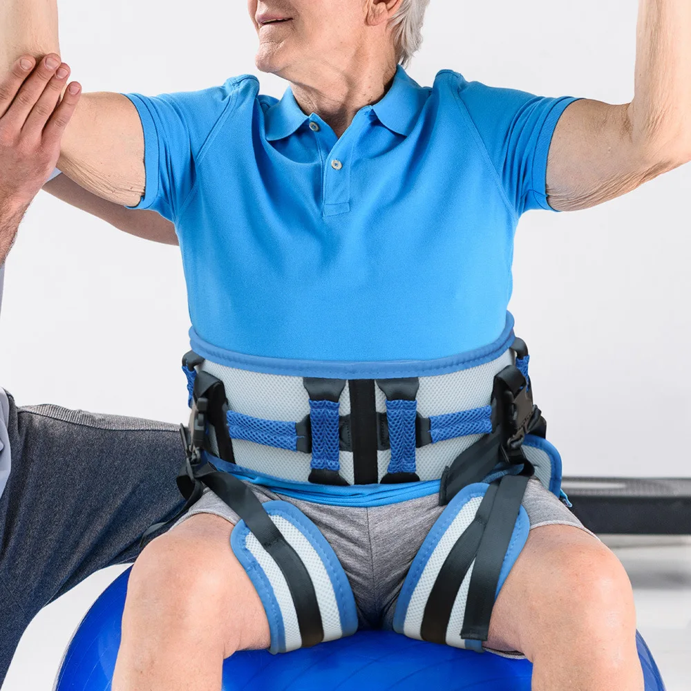 

Patient Transfer Belt Moving Waist Strap Soft Nylon Leg Loops Paralyzed People Body Lifting Aids For Hemiplegia Rehabilitation