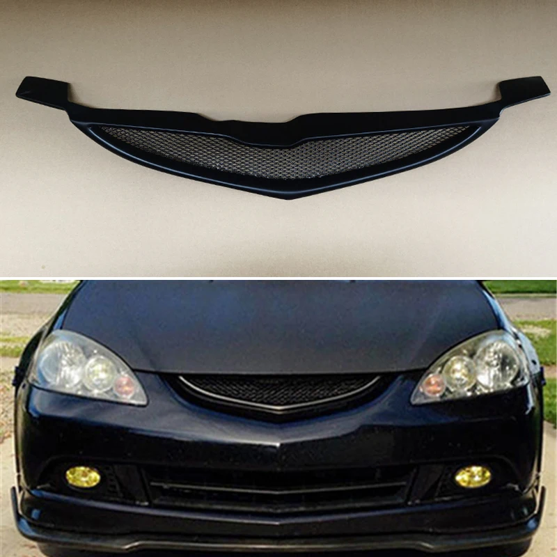 

Fit Acura RSX Honda Integra 2005-2006 Type R Racing Grille Redesign Front Bumper Grill Body Kit Accessories