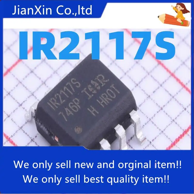 

10pcs 100% orginal new MOS Driver / IR2117S IR2117STR IR2117STRPBF SOP8