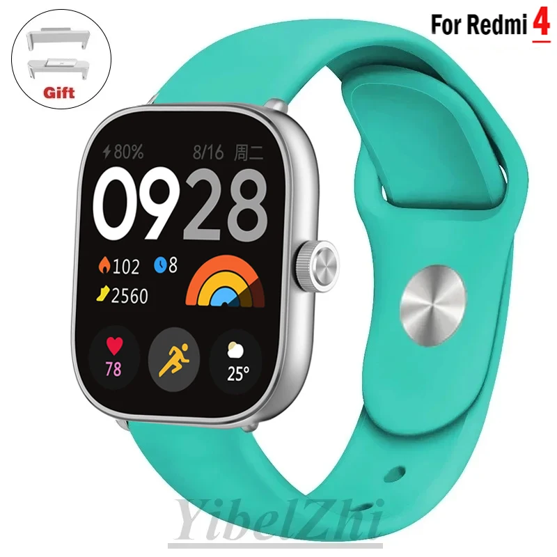Soft Silicone Sport Bracelet Strap for Smartwatch Wristband Accessories