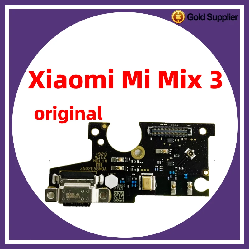 

Оригинальный док-разъем для xiaomi Mi mix 3, зарядный порт USB, гибкий кабель для замены платы