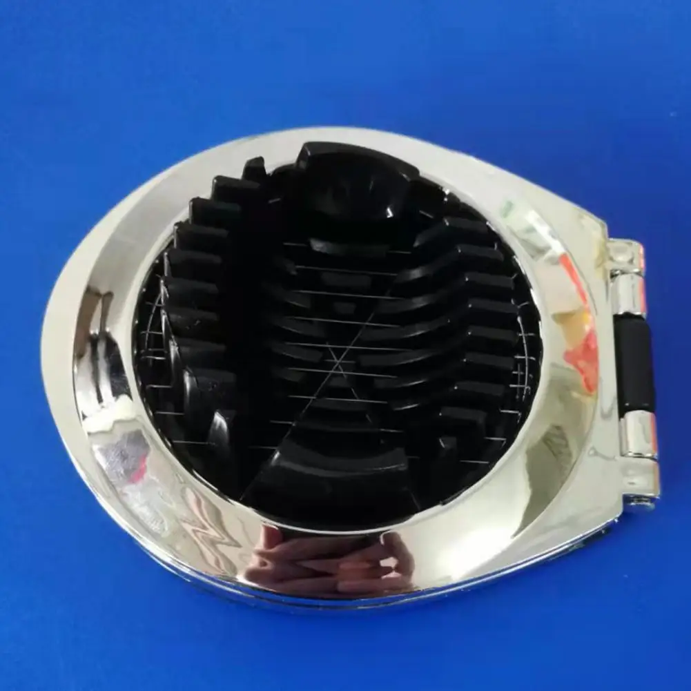 Egg Cutter Egg Slicer 2 Modes High Hardness Rust-proof Uniform Thickness Ergonomic Handle 2 in 1 Egg Cutter Kitchen Gadget