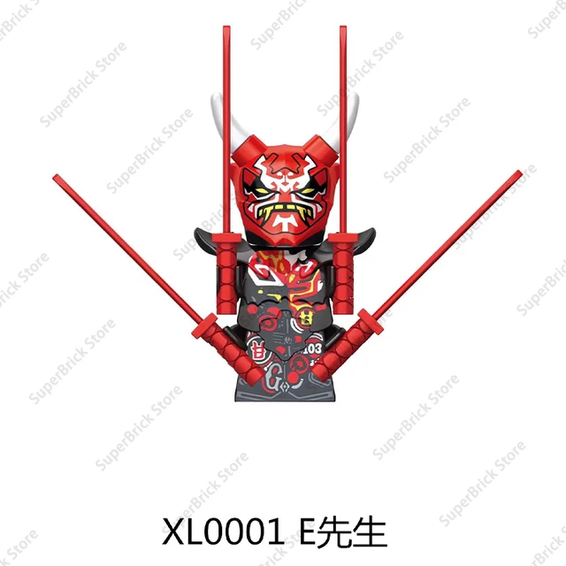 Hot Cartoon Ninja Kai Mini Action Figures Model Building Blocks Dolls Classics Anti Character Collection Bricks Kids Toys Gift 2