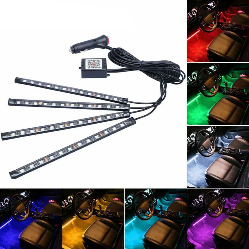 Automotive Interior Decorative Led Strip Light Led Car Foot Light 24/36