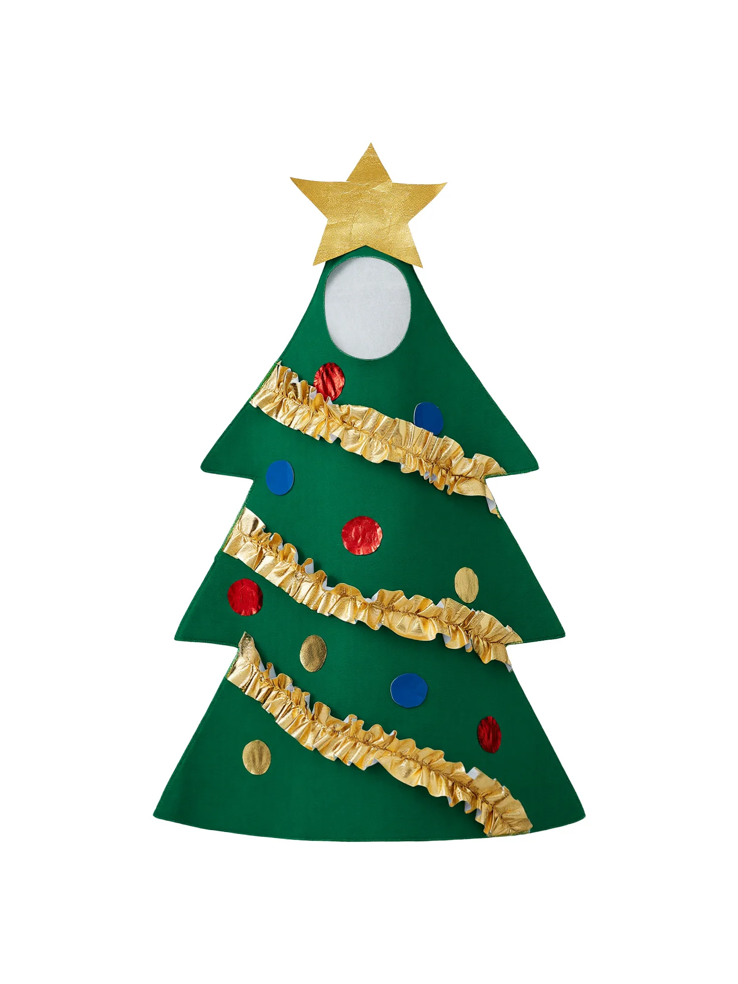 Women s Christmas Tree Costume Green Sequin Dress with Star Topper and Sleeveless Hooded Design for Party Cosplay Outfit