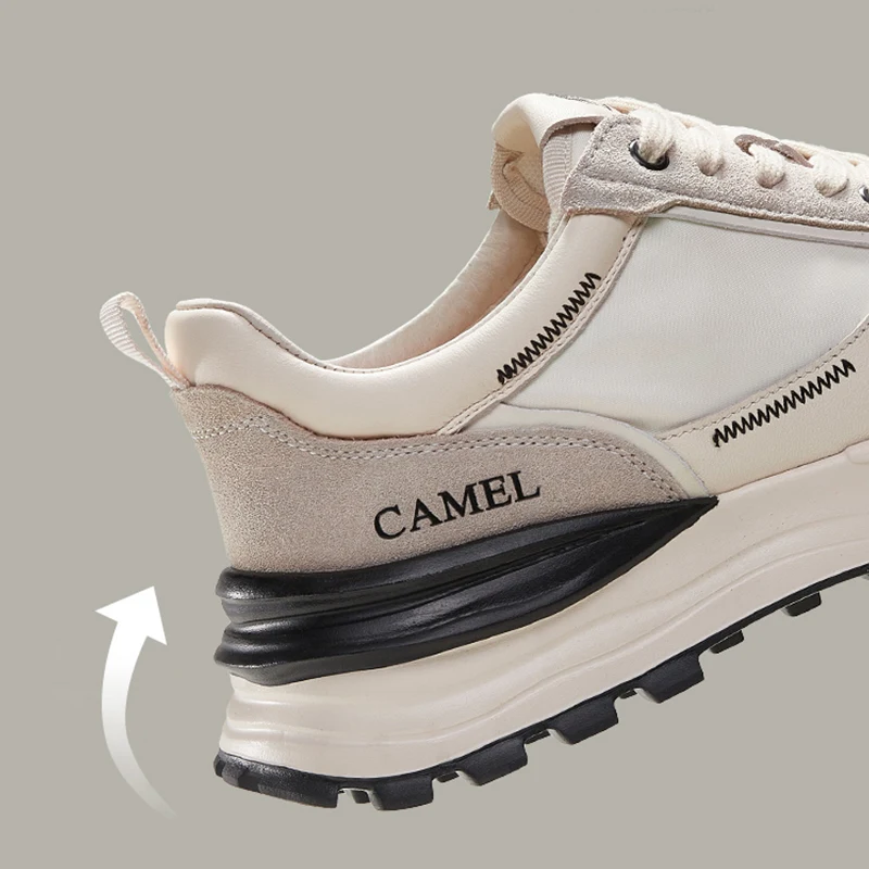 GOLDEN CAMEL Outdoor Casual Shoes Comfortable Breathable Sneakers Thick-soled Sports Running Forrest Shoes for Men 2023 Summer - Image 4