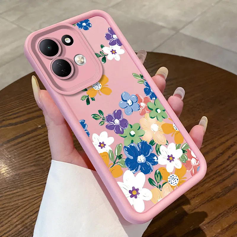 Butterfly and Whale Pattern Soft Silicone Shockproof Phone Case