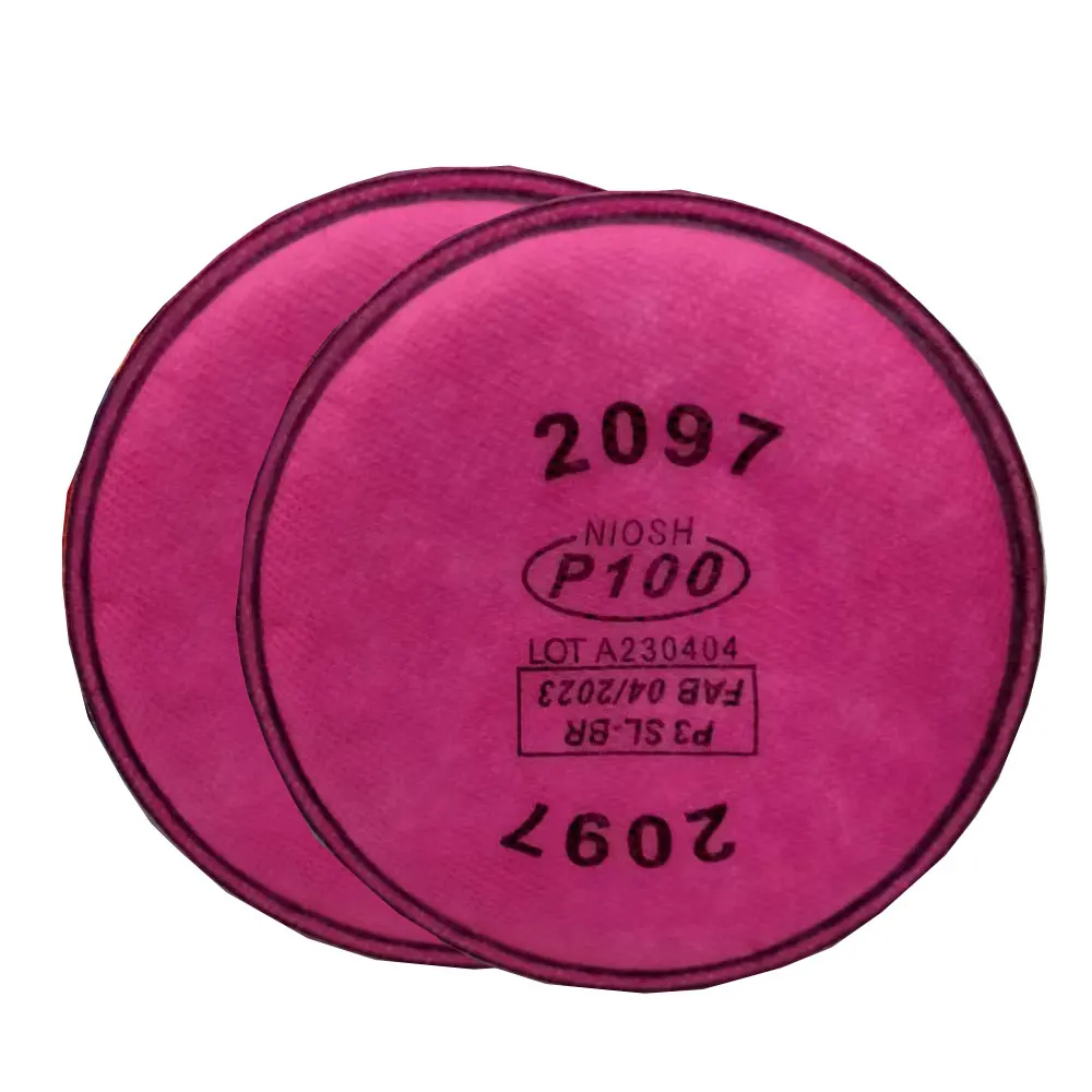 Gas Mask Dust Mask Gas Respirator Face Respirator Half Face Respirator Mask Dustproof Respirator Respirator Filter Respirator Accessory Gas Mask Filter 6200 Gas Mask Half-face Dust Shield 5N11 Particle Filters Safety Respirator Mask Industrial Labor Paint Spray
