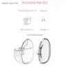 4in1 Flange & Silicone Diaphragm & Milk Collector Duckbill Valves Horn for S21 Dropship 2