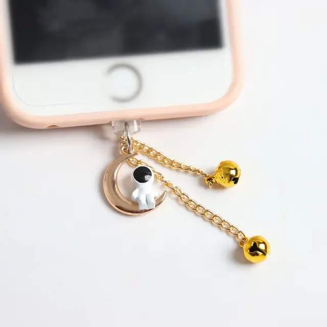 Usb C Dust Plug Charm Astronaut Dust Plug Charm Cute Charge Port
