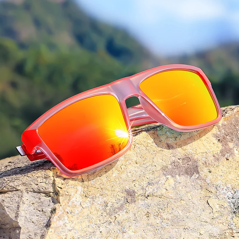 Dynamic Light-Adaptive Sports Sunglasses with UV Protection