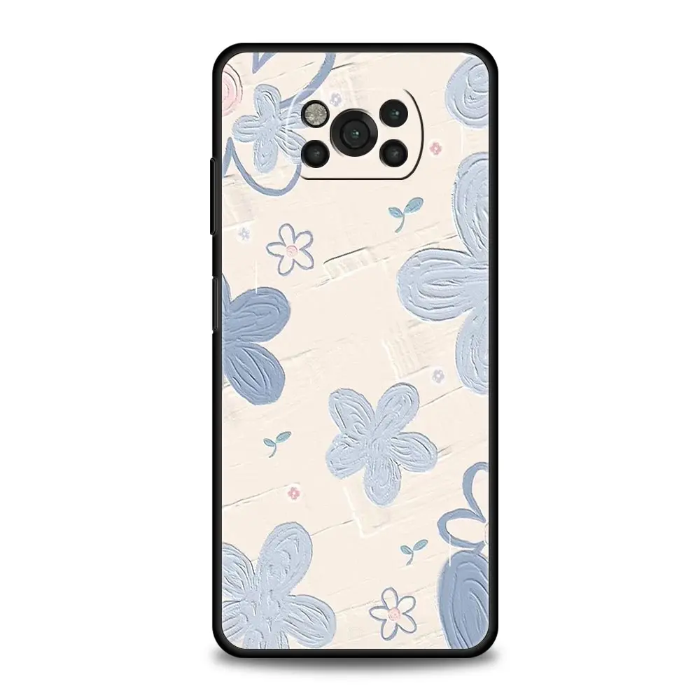 Love Flower Art Soft Phone Case - Elegant Floral Design Soft Cover