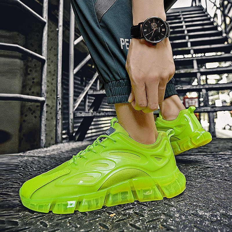 Zapatillas de deporte de tacón de cuña para hombre, calzado de tenis de marca de lujo, zapatos médicos, talla 49, promoción, verano, 2022| - AliExpress