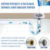 Pipe Dredging Powder Kitchen Water Piping Drain Cleaner Stubborn Dirt Remover Toilet Sewer Closes Tool Home Clogging Drain Tools 6
