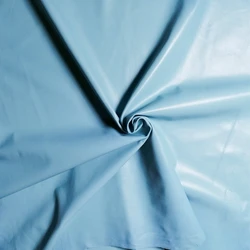 Sky Blue Genuine Sheepskin Leather Fabric - 0.6mm Premium Material - 10X20cm (SKY BLUE)