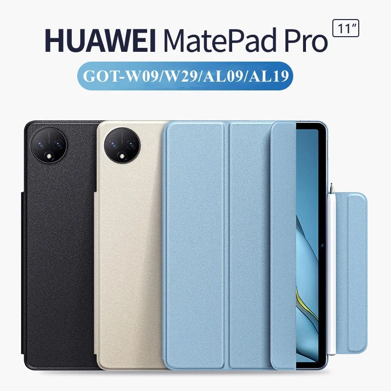 

Magnetic Case for Huawei MatePad MatePad Air 11.5 2023 Pro 11 GOT-W29 AL09 for MatePad 11 Auto Wake up and Sleep Pencil Charging